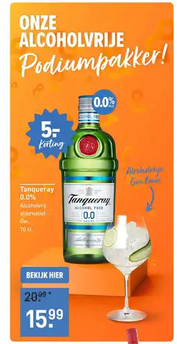 Gall & Gall Tanqueray 0.0% aanbieding