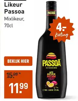 Gall & Gall Likeur Passoa aanbieding