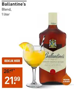 Gall & Gall Ballantine's aanbieding