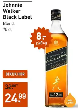 Gall & Gall Johnnie Walker Black Label aanbieding