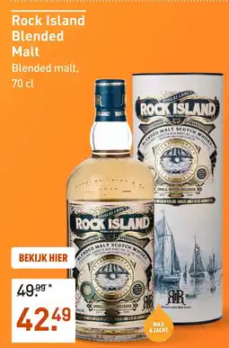 Gall & Gall Rock Island Blended Malt aanbieding