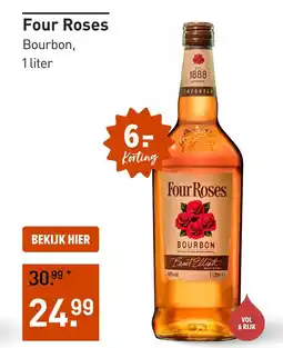 Gall & Gall Four Roses aanbieding
