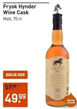 Gall & Gall Frysk Hynder Wine Cask aanbieding
