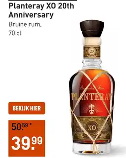 Gall & Gall Planteray XO 20th Anniversary aanbieding