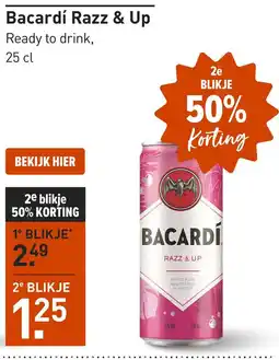 Gall & Gall Bacardi Razz & Up aanbieding