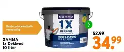 GAMMA GAMMA 1x Dekkend aanbieding