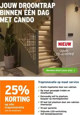 GAMMA op alle traprenovatie aanbieding