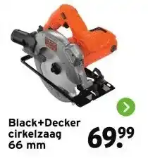 GAMMA Black+Decker cirkelzaag aanbieding