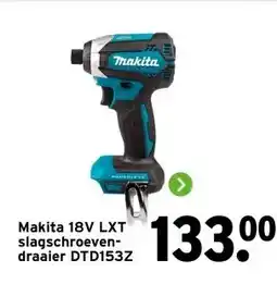 GAMMA Makita 18V LXT slagschroeven- draaier aanbieding