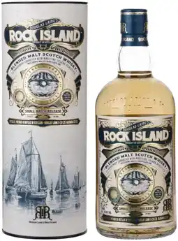 Gall & Gall Rock Island Blended Malt 70CL aanbieding