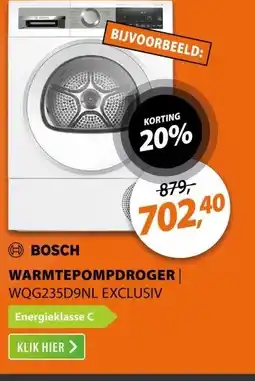 Expert Bosch WQG235D9NL EXCLUSIV aanbieding