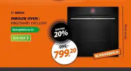 Expert Bosch HBG734AB1 EXCLUSIV aanbieding