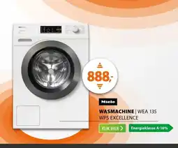 Expert Miele WEA 135 WPS Excellence aanbieding