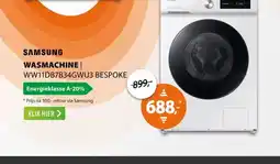 Expert Samsung BESPOKE SuperSpeed 7000-serie WW11DB7B34GW aanbieding