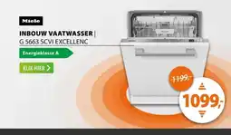 Expert Miele G 5663 SCVi Excellence aanbieding