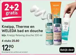 Etos Kneipp, Therme en WELEDA bad en douche aanbieding