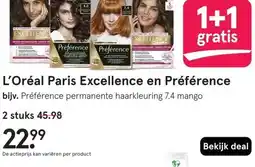 Etos L'Oréal Paris Excellence en Préférence aanbieding