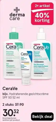 Etos CeraVe aanbieding
