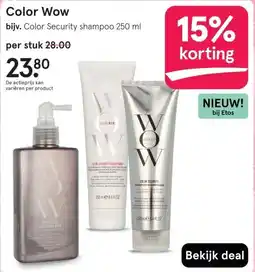Etos Color Wow aanbieding