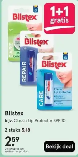 Etos Blistex aanbieding