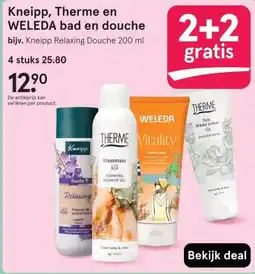 Etos Kneipp, Therme en WELEDA bad en douche aanbieding