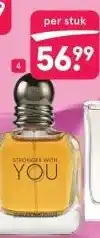 Etos Armani Stronger With You aanbieding