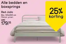Leen Bakker Alle bedden en boxsprings aanbieding