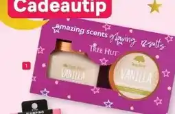 Etos Tree Hut Vanilla sugar scrub en whipped body butter giftset aanbieding