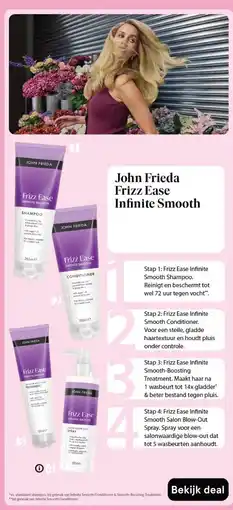 Etos John Frieda Frizz Ease Infinite Smooth aanbieding