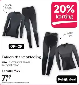 Etos Falcon thermokleding aanbieding
