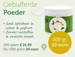 De Rode Pilaren Gebufferde Poeder aanbieding