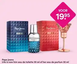 DA Pepe Jeans Life is now him eau de toilette 30 ml of her eau de parfum 30 ml aanbieding