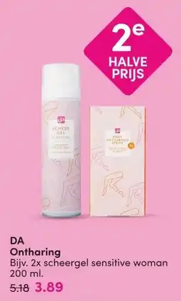 DA DA Ontharing aanbieding