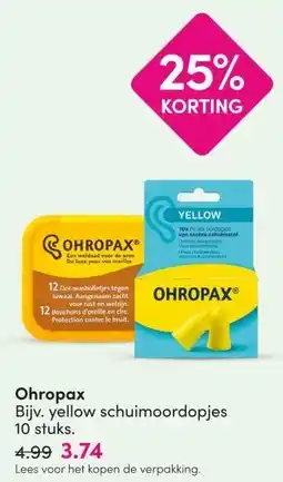 DA Ohropax aanbieding