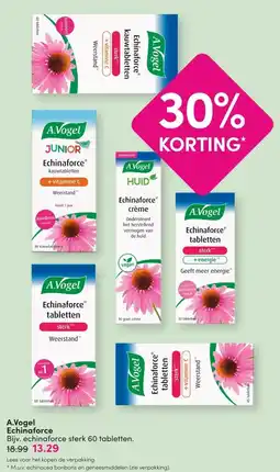 DA A.Vogel Echinaforce aanbieding