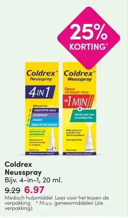 DA Coldrex Neusspray aanbieding
