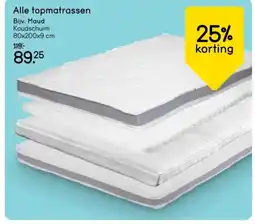 Leen Bakker Alle topmatrassen aanbieding