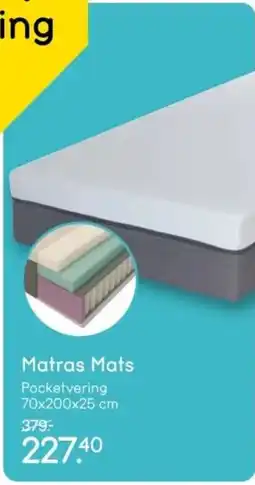 Leen Bakker Matras Mats aanbieding