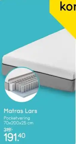 Leen Bakker Matras Lars aanbieding