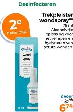 Trekpleister Trekpleister wondspray aanbieding