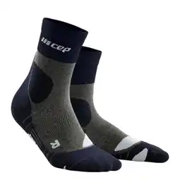 ANWB Cep Hiking Merino Mid-Cut Compressie Heren Blauw aanbieding