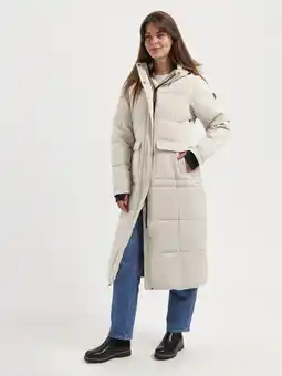 ANWB Travelin' Franska Dames Puffer winterjas Zand aanbieding