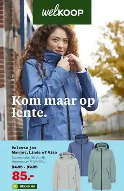 Welkoop Veleste jas Marjet, Linde of Vito aanbieding
