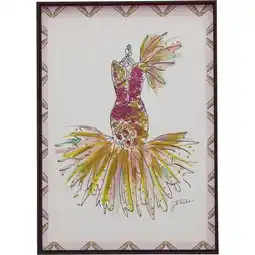 Trendhopper Fashion art Dress 50x70 cm by Jill aanbieding