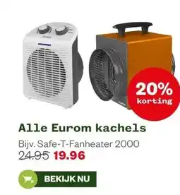 Welkoop Alle Eurom kachels aanbieding