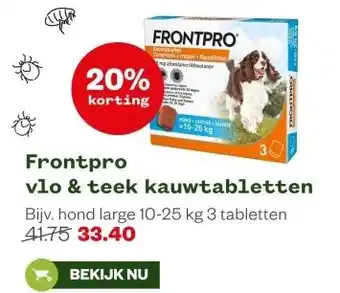 Frontpro vlo & teek kauwtabletten