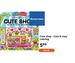 The Read Shop Cute shop - Cute & cozy coloring aanbieding