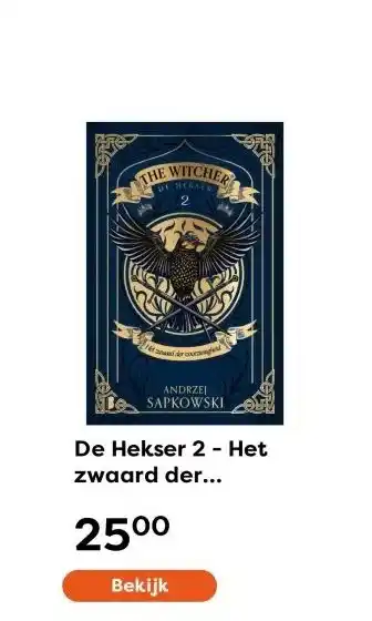 The Read Shop De Hekser 2 - Het zwaard der voorzienigheid aanbieding