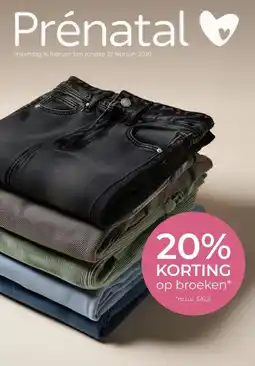 Prenatal op broeken aanbieding