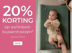 Prenatal op aankleed- kussenhoezen aanbieding